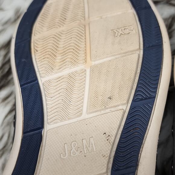 JOHNSTON & MURPHY LACE UP SHEEP SKIN SNEAKERS K04 SYSTEM SIZE 11 - Picture 15 of 16